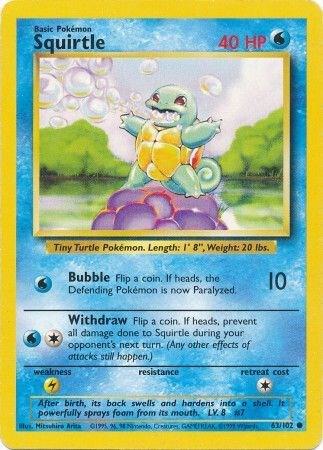 Squirtle - 063/102 - Common