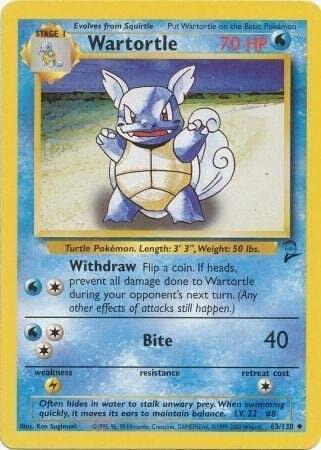 Wartortle - 063/130 - Uncommon