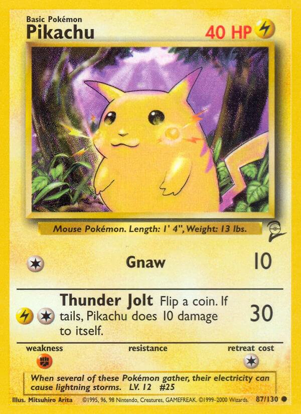 Pikachu - 087/130 - Common