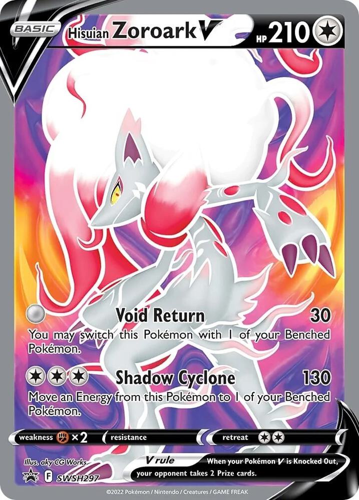 Hisuian Zoroark V - SWSH297 - SWSH297 - Promo