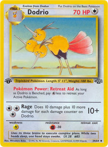 Dodrio - 34/64 - Uncommon