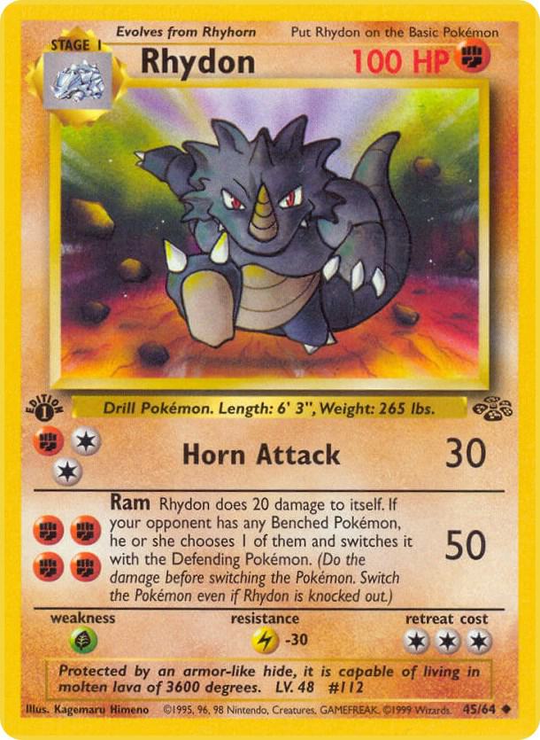 Rhydon - 45/64 - Uncommon
