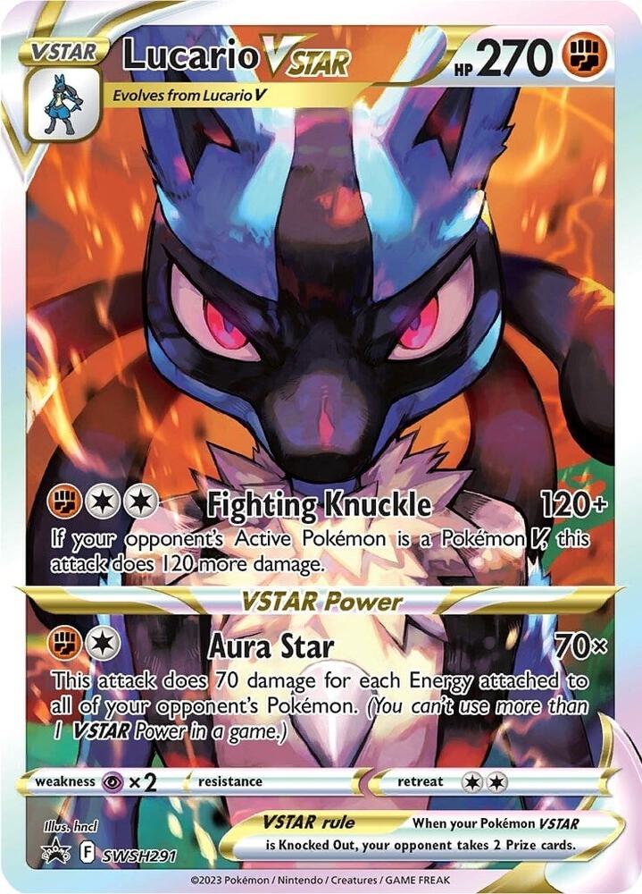 Lucario VSTAR - SWSH291 - SWSH291 - Promo