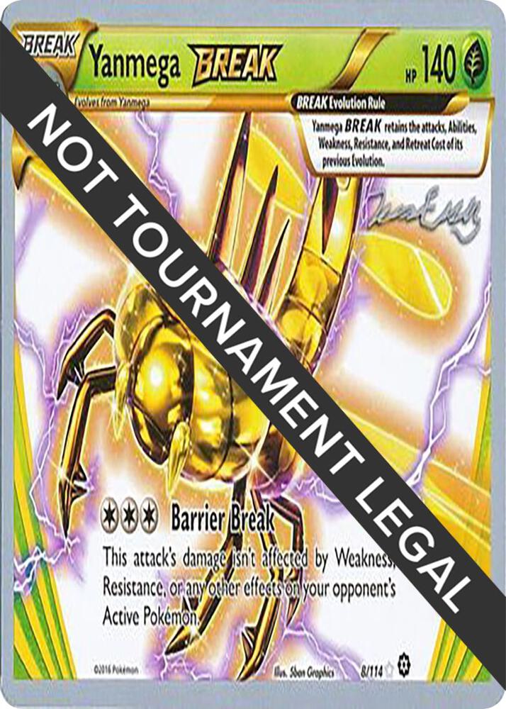 Yanmega BREAK - 8/114 - Rare BREAK