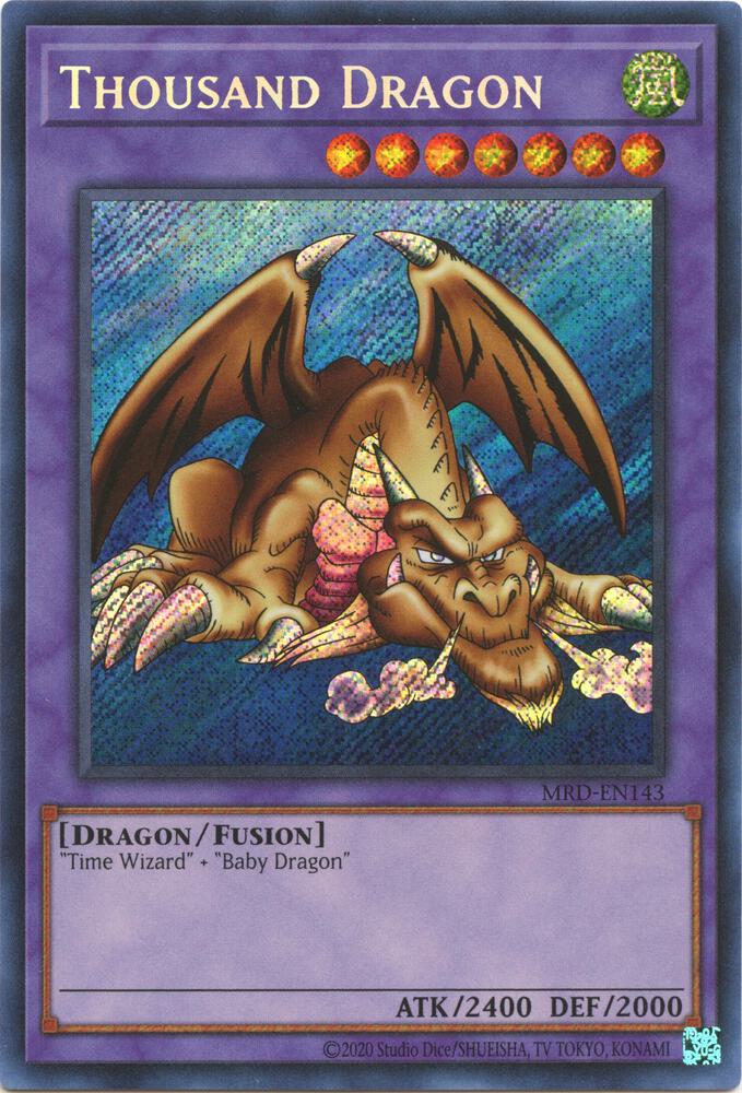 Thousand Dragon - MRD-EN143 - Secret Rare