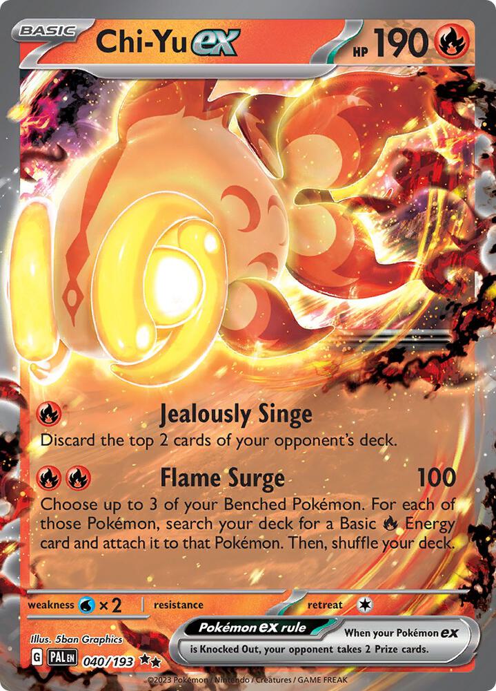 Chi-Yu ex - 040/193 - Double Rare