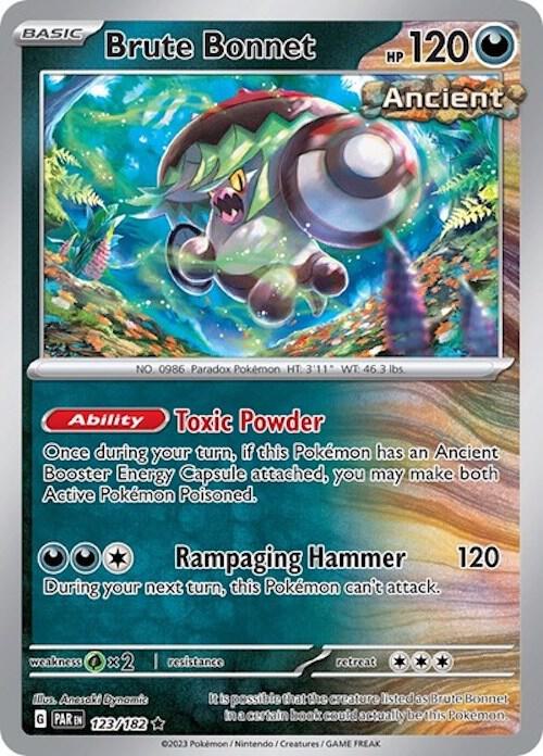 Brute Bonnet - 123/182 - Rare (Cosmos Holo)
