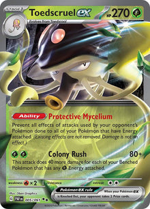 Toedscruel ex - 005/091 - Double Rare