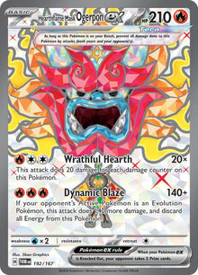 Hearthflame Mask Ogerpon ex - 192/167 - Ultra Rare