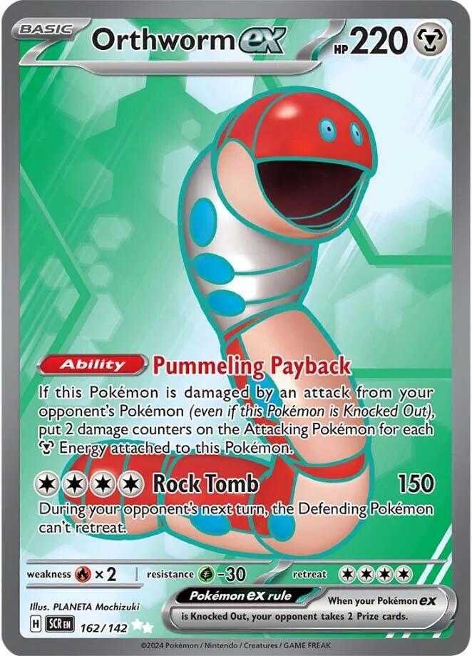 Orthworm ex - 162/142 - Ultra Rare