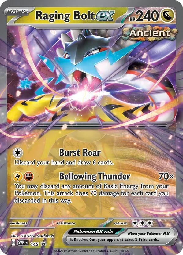 Raging Bolt ex - 145 - Promo