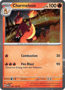 Charmeleon - 005/165 - Promo (Cosmos Holo)
