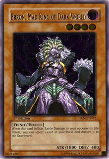 Brron, Mad King of Dark World (UTR) - EEN-EN022 - Ultimate Rare