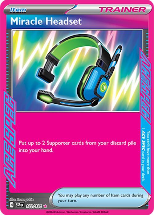 Miracle Headset - 183/191 - ACE SPEC Rare