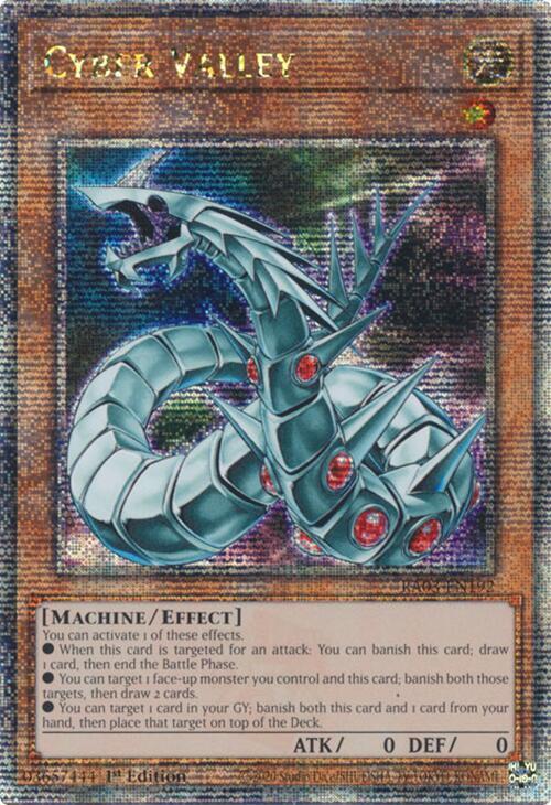 Cyber Valley (Quarter Century Secret Rare) - RA03-EN192 - Quarter Century Secret Rare