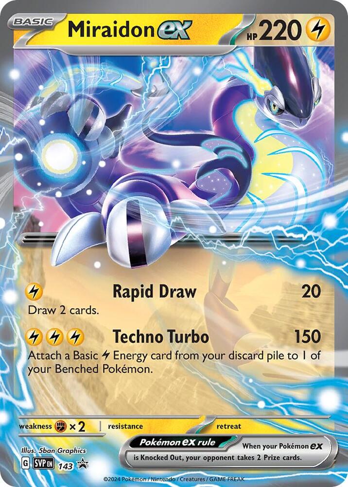 Miraidon ex - 143 - Promo
