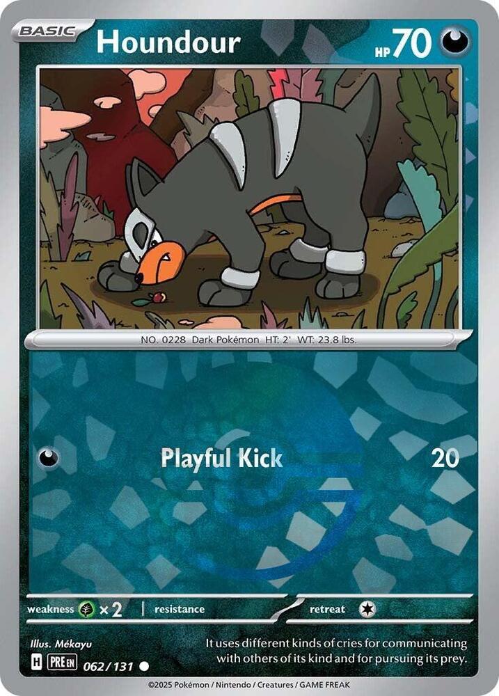 Houndour (Poke Ball Pattern) - 062/131 - Common