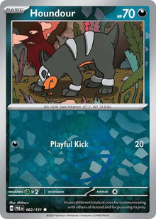 Houndour (Poke Ball Pattern) - 062/131 - Common