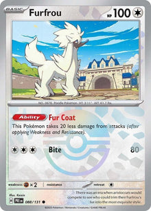 Furfrou (Poke Ball Pattern) - 088/131 - Common