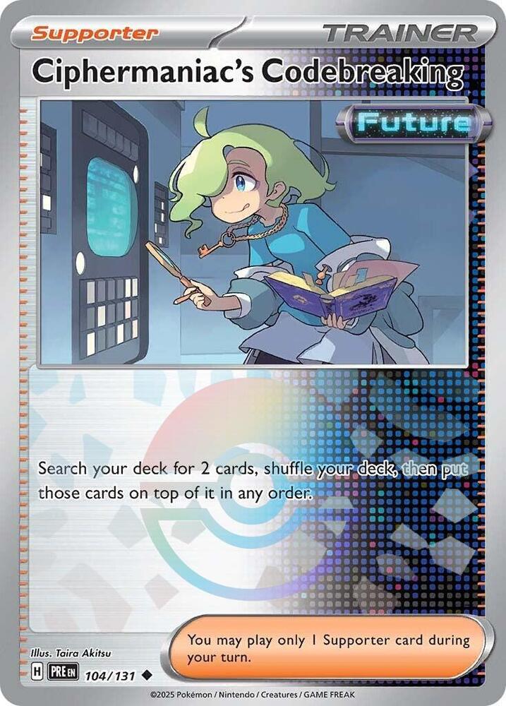Ciphermaniac's Codebreaking (Poke Ball Pattern) - 104/131 - Uncommon