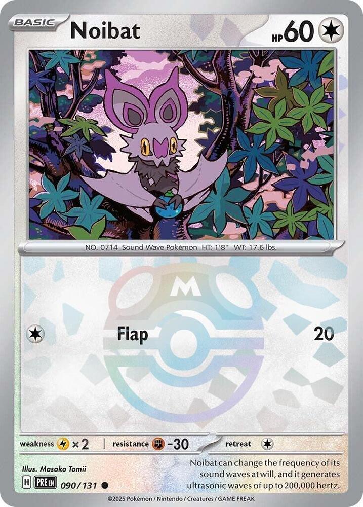 Noibat (Master Ball Pattern) - 090/131 - Common