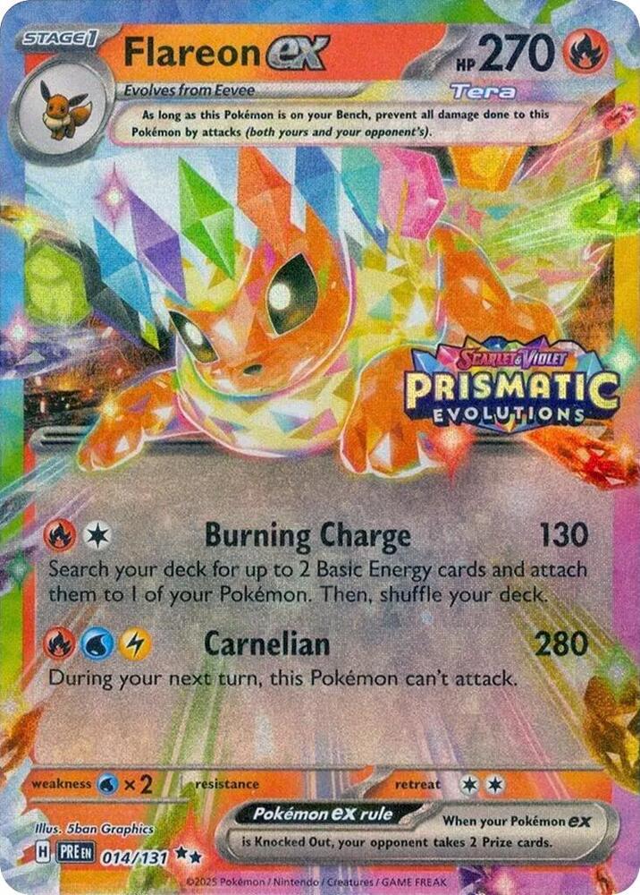 Flareon ex - 014/131 - Promo