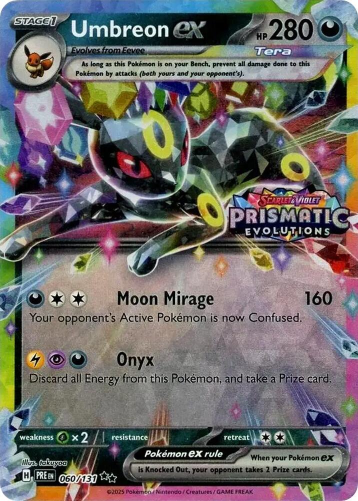 Umbreon ex - 060/131 - Promo (Prismatic Evolutions Stamp)