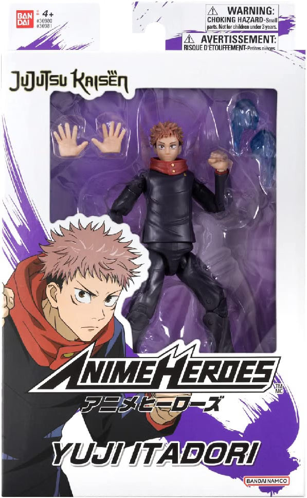 Jujutsu Kaisen 6 Inch Action Figure Anime Heroes - Itadori Yuji
