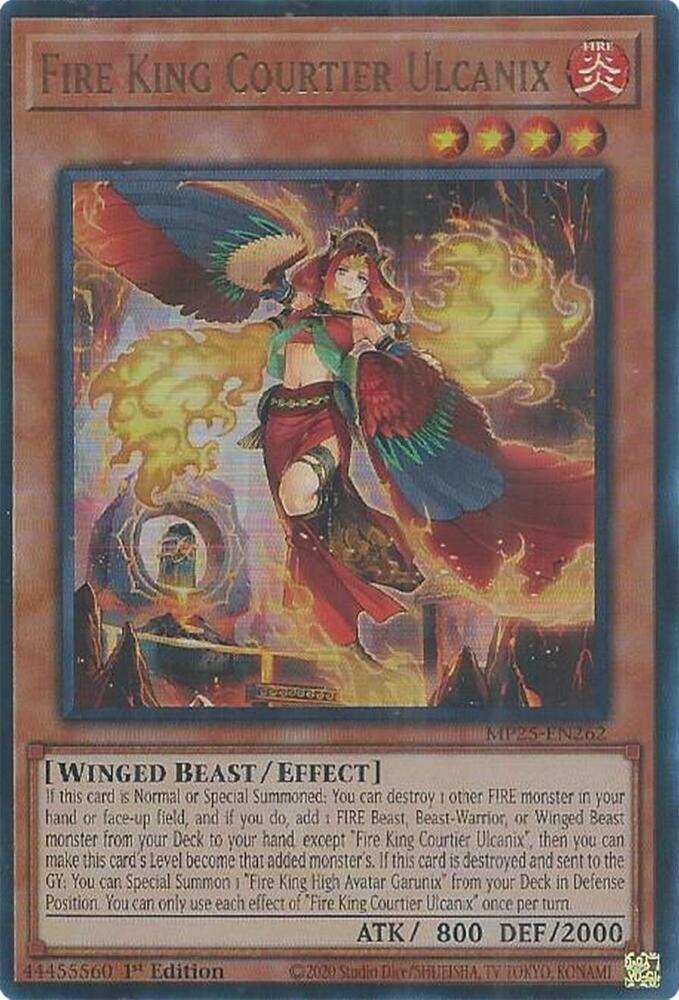 Fire King Courtier Ulcanix - MP25-EN262 - Ultra Rare