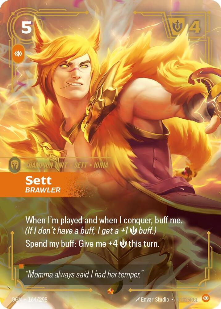 Sett - Brawler - 164/298 - Epic