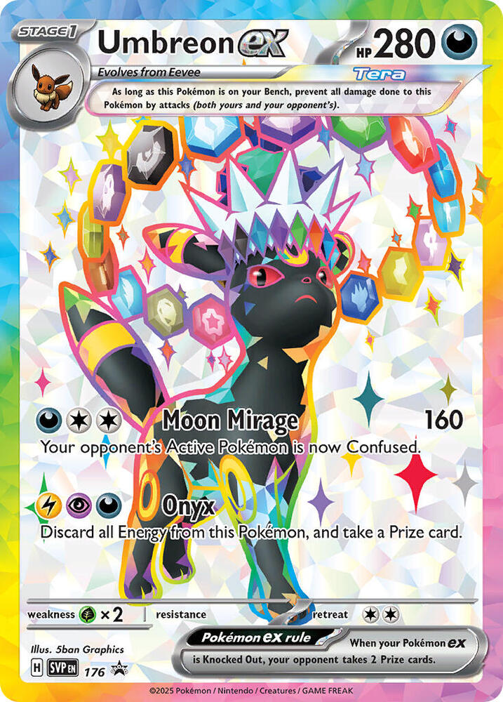 Umbreon ex - SVP 176 - Promo