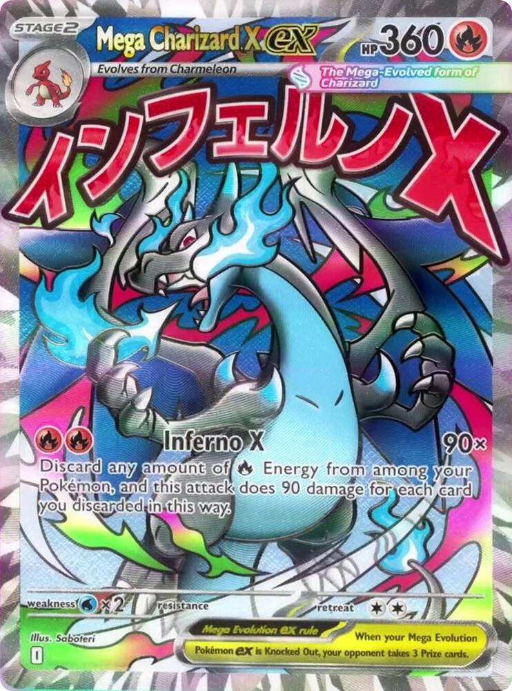Mega Charizard X ex - 023 - Promo