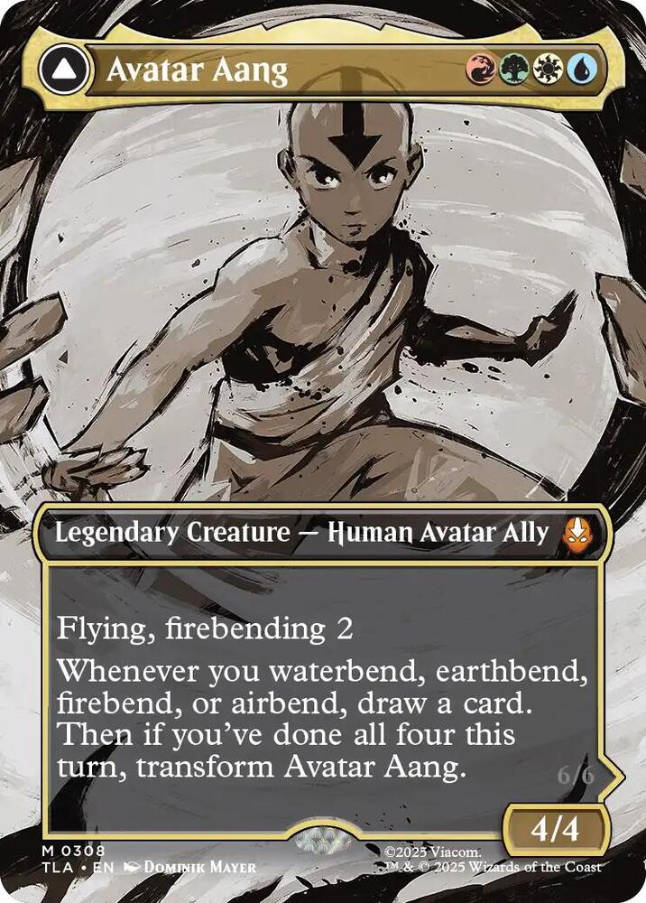 Avatar Aang (Borderless) - 308 - Mythic