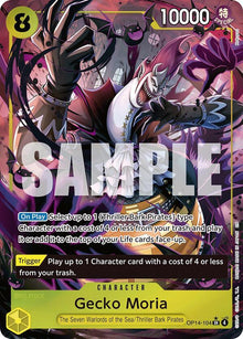 Gecko Moria - OP14-104 (Alternate Art) - OP14-104 - Super Rare