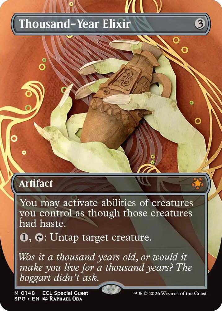 Thousand-Year Elixir (Borderless) - 148 - Mythic