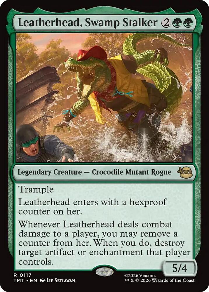 Leatherhead, Swamp Stalker - 117 - Rare