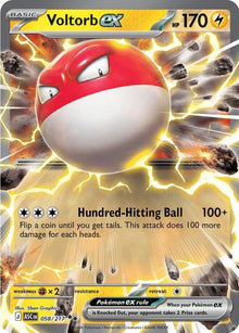Voltorb ex - 058/217 - Double Rare
