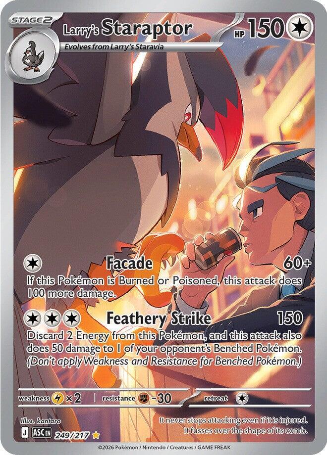 Larry's Staraptor - 249/217 - Illustration Rare