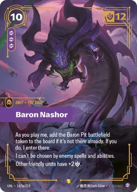Baron Nashor (Alternate Art) - 147a/219 - Showcase