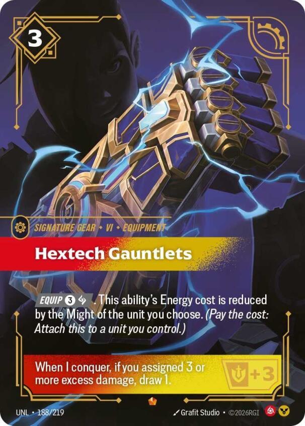 Hextech Gauntlets - 188/219 - Epic