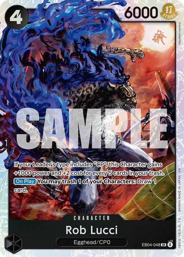 Rob Lucci - EB04-048 - Super Rare