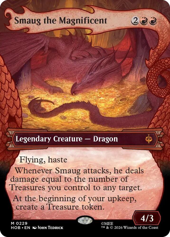 Smaug the Magnificent (Showcase) - 229 - Mythic