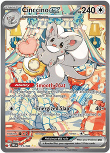 Cinccino ex - 119/086 - Special Illustration Rare