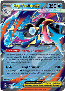 Mega Greninja ex - 022/086 - Double Rare