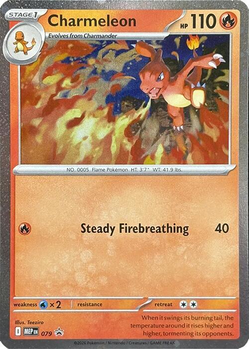 Charmeleon - 079 - Promo (Cosmos Holo)