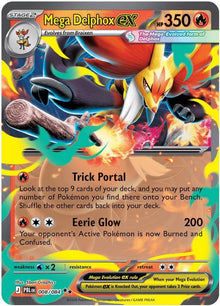 Mega Delphox ex - 008/084 - Double Rare