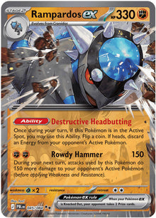 Rampardos ex - 045/084 - Double Rare