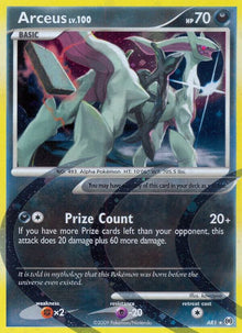 Arceus (AR1) - AR1 - Holo Rare
