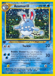 Azumarill - 002/111 - Holo Rare