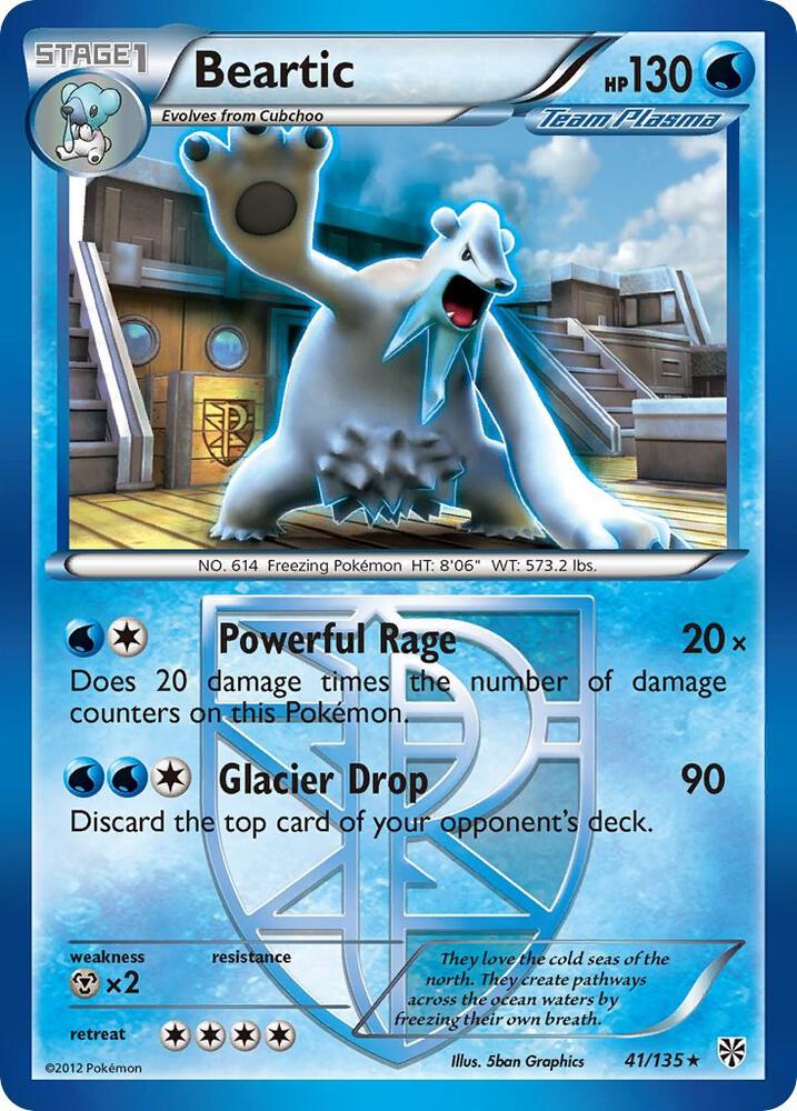 Beartic (Team Plasma) - 41/135 - Rare